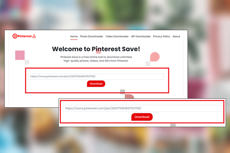 Pinterest save Pinterest Downloader